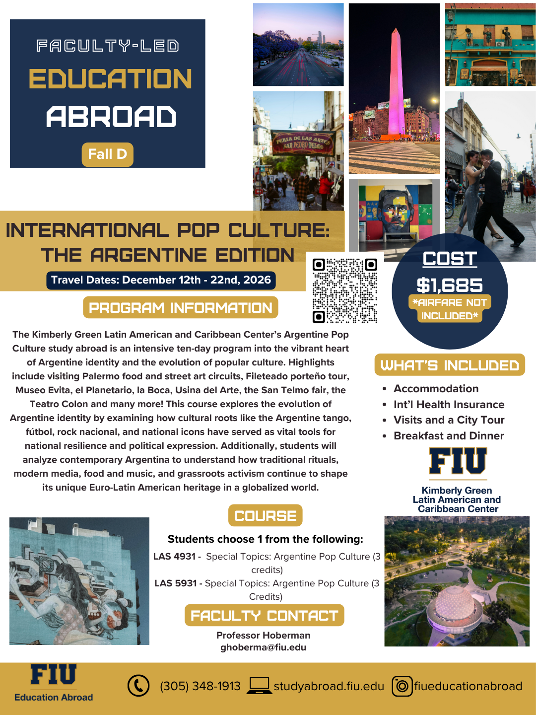 Argentina Pop Culture Flyer 2026